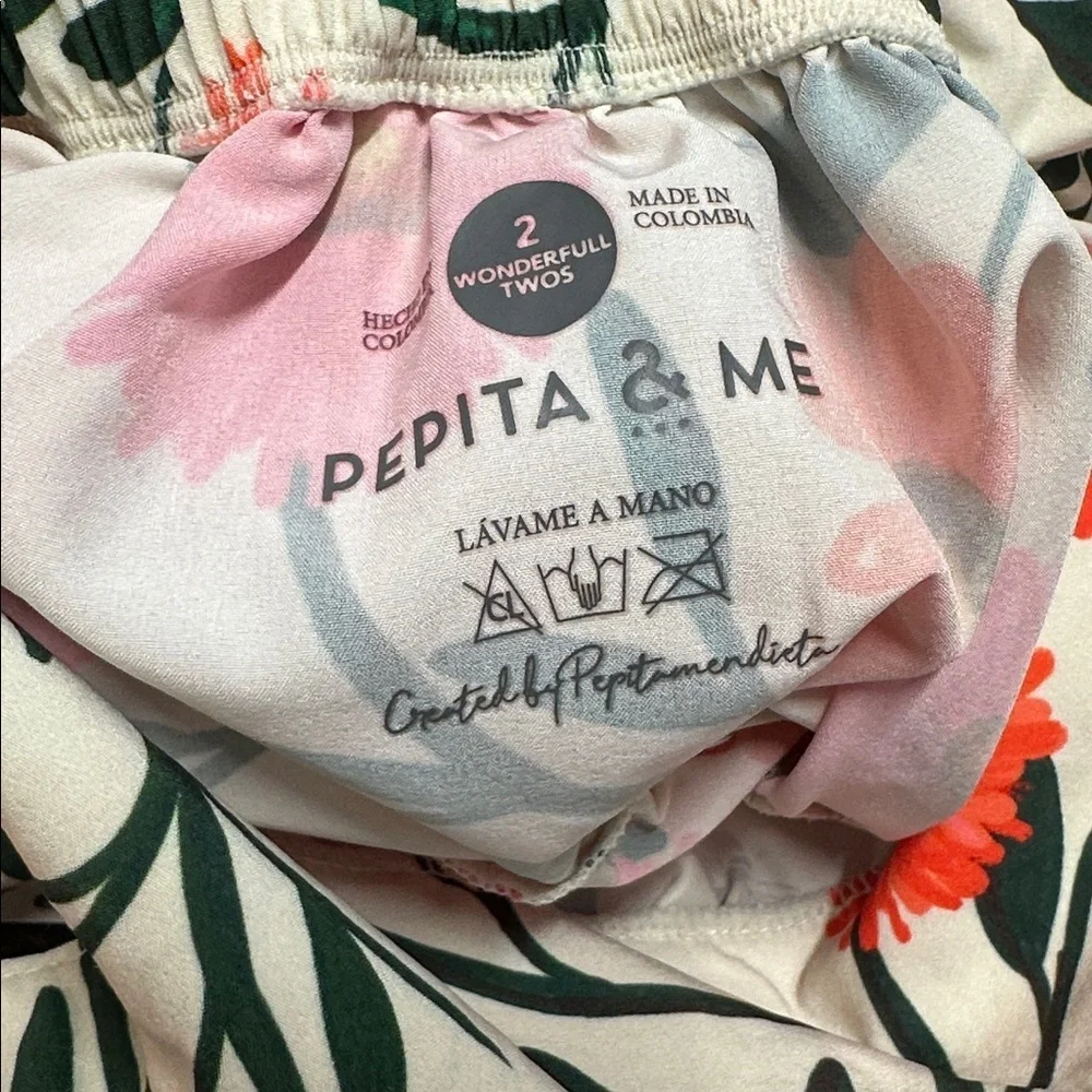 Pepita & Me CORISSIA DRESS in Abi Flora Print Sz 2 Years